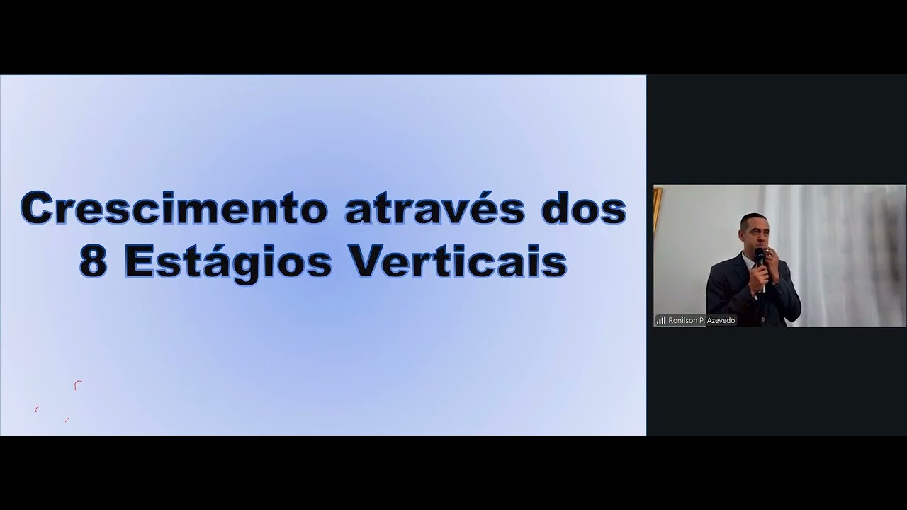 8 ESTÁGIOS VERTICAIS - SERMÃO DOMINICAL 01-03-2026
