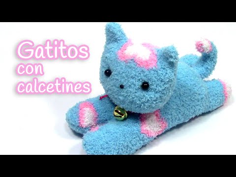 Video: Cómo Hacer Un Gatito Con Calcetines De Bebé