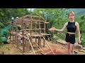 Turn old house into new house part 5 build a wooden house in 2024  new life lttivi