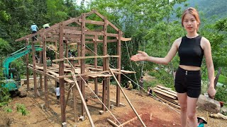 Turn old house into new house part 5, build a wooden house in 2024 - new life LTtivi