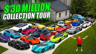 FULL TOUR OF MY $30,000,000 Car Collection