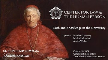 Panel 2: Faith and Knowledge in the University