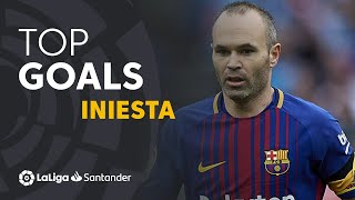 TOP 10 GOALS LaLiga Iniesta