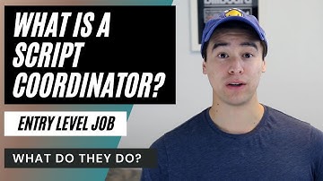 What is a Script Coordinator and What Do They Do? (Entry Level Jobs in Animation)