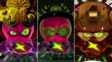 Evolution of DJ Octavio Battles in Splatoon Games (2015-2022)