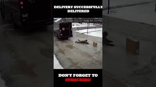 UPS DELIVERY GUY FAIL! *Must See* #Shorts
