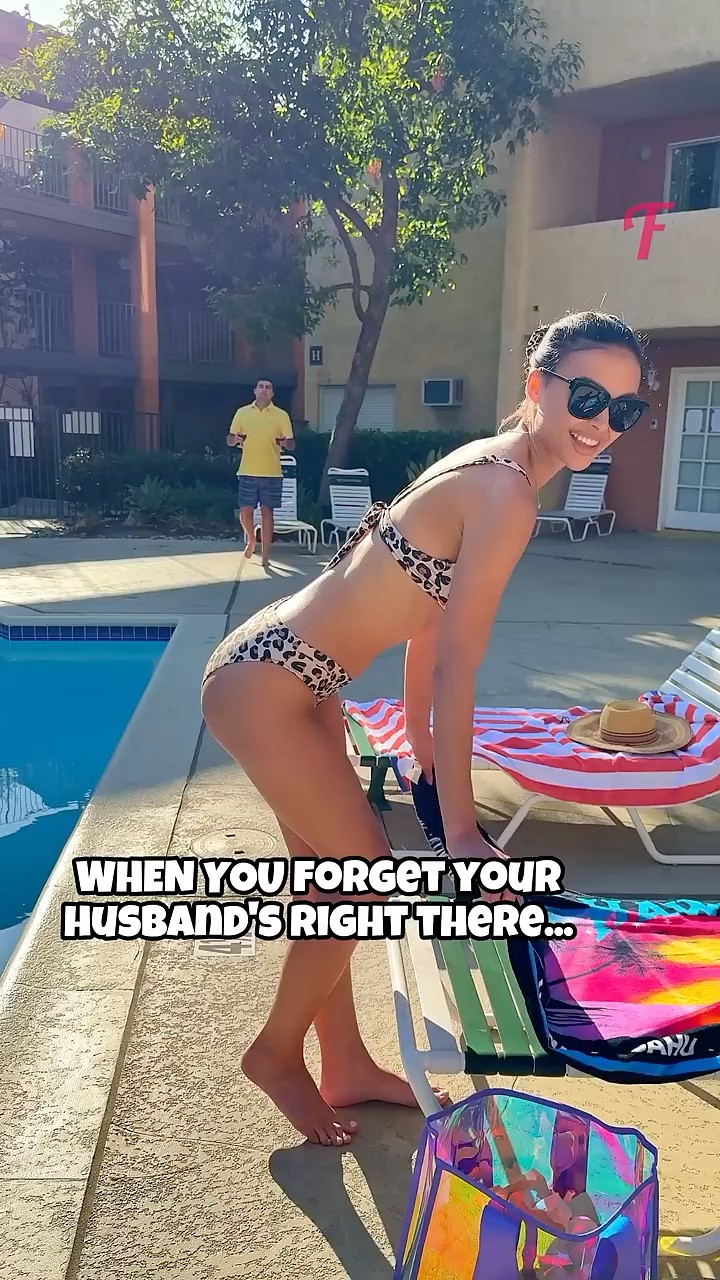 When You Forget Your Husband Is Watching You    #shorts