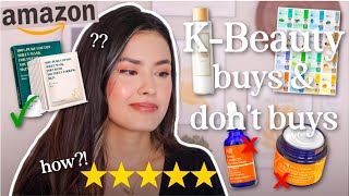 ABSOLUTE BUYS &amp; DON&#39;T BUYS! K-Beauty on Amazon!