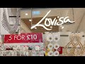 Lovisa jewellery store tour uk  beautiful lovisa jewellery and accessories sale   shop with me