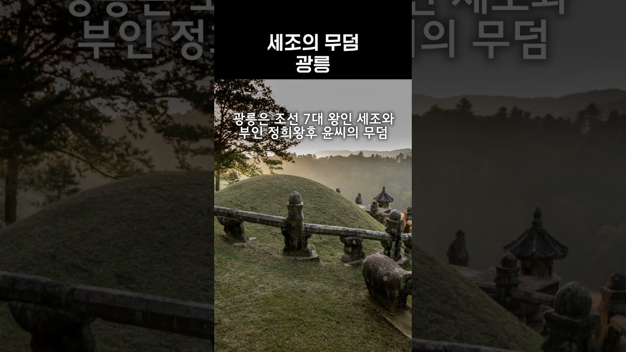 영화 '왕과 사는 남자' 이후 이야기… 세조의 무덤 #왕과사는남자