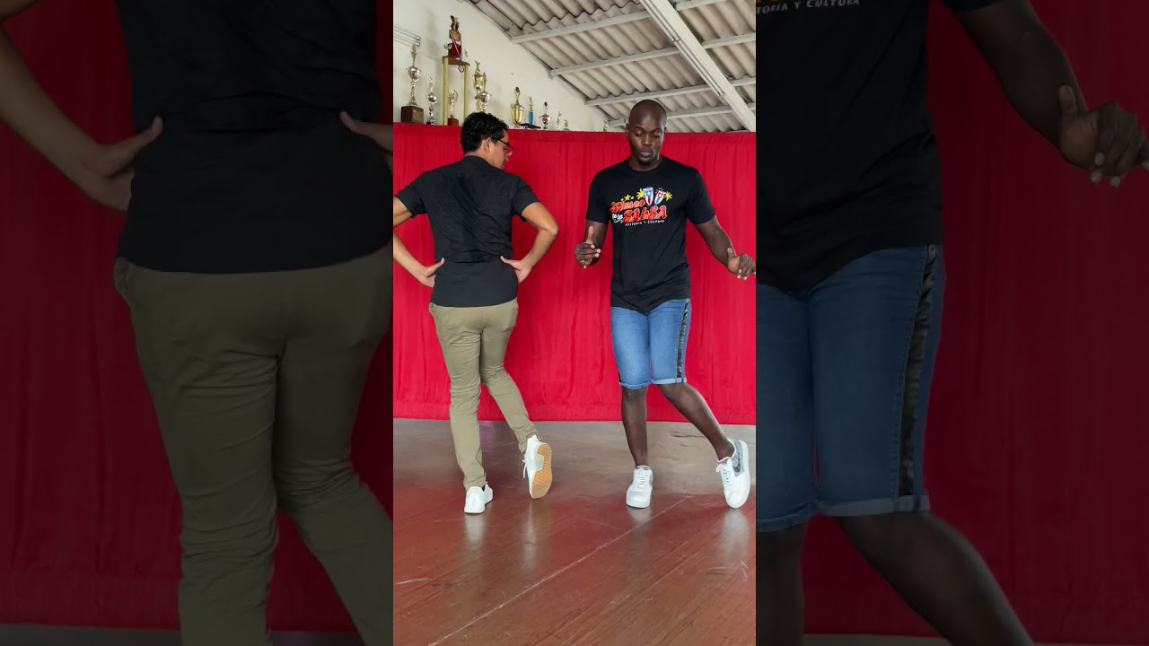 TUTORIAL DE SALSA NIVEL INTERMEDIO PASO MIGUELITO BY BRANDO PEREZ Y ANDRES LERMA