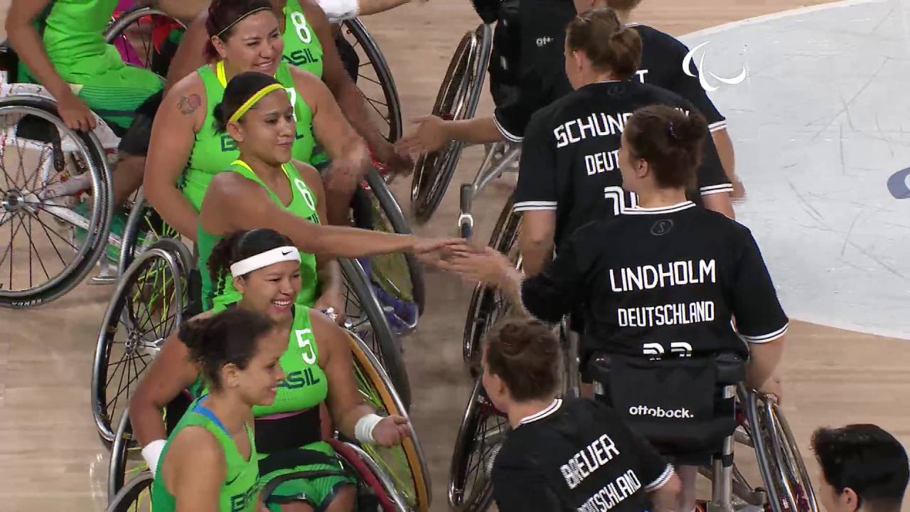 wheelchair basketball germany vs brazil women s preliminaries