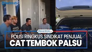 Polisi Ringkus Sindikat Penjual Cat Tembok Palsu
