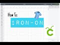 Cricut Basics/Iron-On WITH IRON