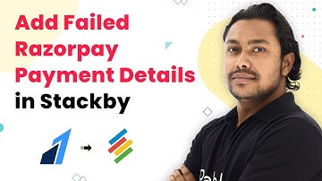 Add Failed Razorpay Payment Details in Stackby Automatically - Razorpay Stackby Integration