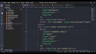 Vue + FastAPI Singup