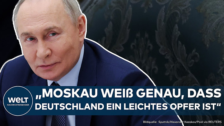 UKRAINE-KRIEG: "Deutschland ist ein leichtes Opfer!" Putin reibt sich die Hände! Sein Plan geht auf