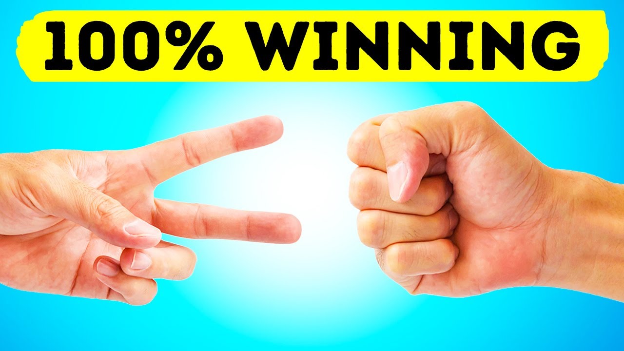 The Only 100% Winning Strategy for Rock, Paper, Scissors