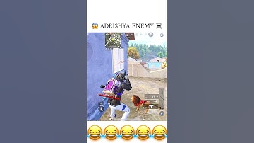 😱 ADRISHYA ENEMY 🤯wait for end ❗#shorts #funny #funnybgmi #pubg #viralshort #armyattitudebgmi