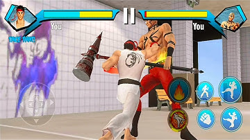 Karate King Fighting Games: Super Kung Fu Bosses Fight karate Gameplay