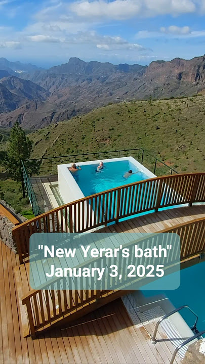 New Year's bath ❤️ Gran Canaria