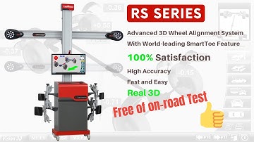 Lawrence Crown Series X3D Wheel Alignment Machine Operation Video