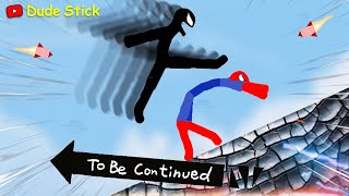 8 Min Best Falls | Stickman Dismounting Funny Moments | Dude Stick