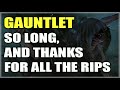 Rapport poesports gauntlet la finale  au revoir et merci pour tous les rip