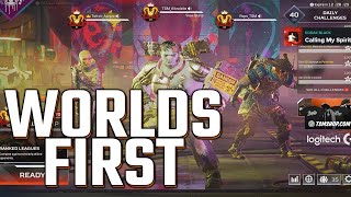 WE ARE THE WORLDS FIRST APEX PREDATORS IN SEASON 6!!! | Albralelie