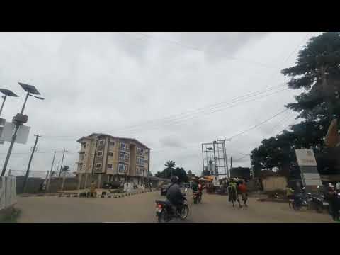 Sierra Leone West Africa - BO TOWN DRIVING VIDEO