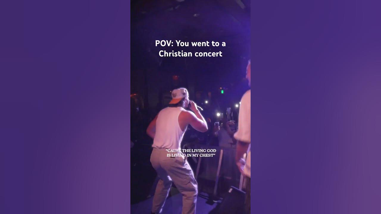 Christian concerts are LIT 🔥