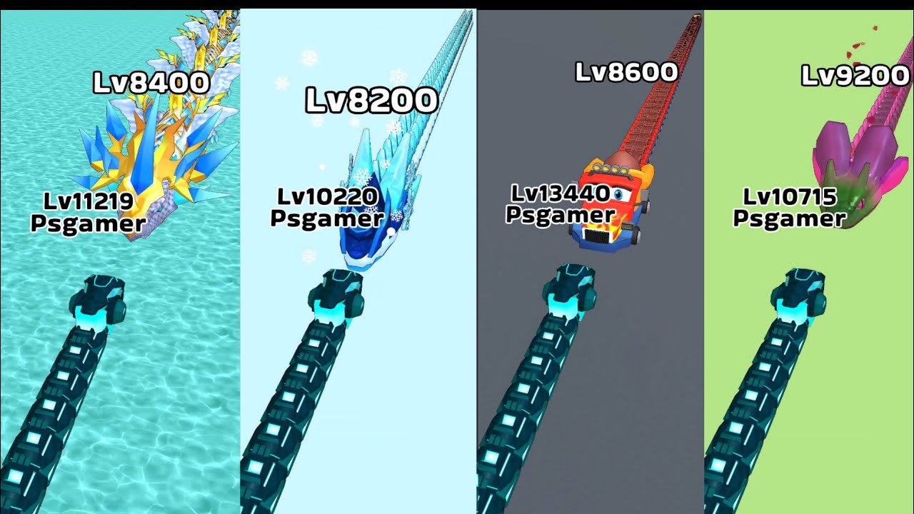 🐍Snake Clash! Level 9200-9400 All Boss Fight & 999% Snake Battle 🔥