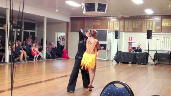 Australian Dancesport Teen Sensations Katie Birkin...