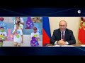 Путин поддержал школьника во время презентации проекта