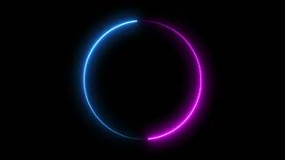 Abstract Seamless Circle Background Blue Purple Spectrum, Copyright Free Background- 4K Tiktok Trend