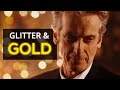 Doctor who twelfth doctor  glitter  gold