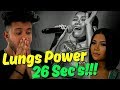 Singer Reacts to KATRINA VELARDE "LUNG POWER" / Longest Note Ever Belted | what!!!!