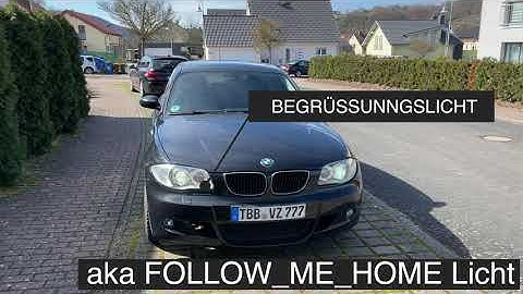 Begrüßungslicht mit Fernbedienung BMW Mini FRM1 FRM2 welcome light coding codieren Fußraummodul