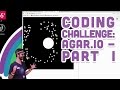 Coding Challenge #32.1: Agar.io - Part 1 (Basic Game Mechanics)