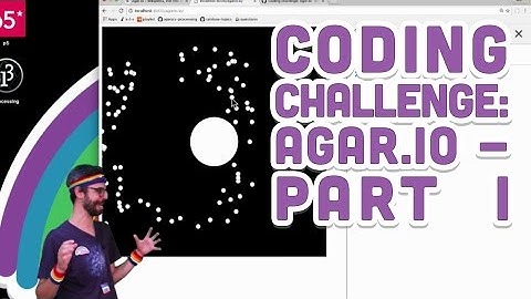 Coding Challenge #32.1: Agar.io - Part 1 (Basic Game Mechanics)
