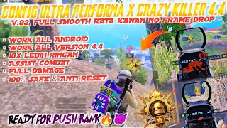 FULL UPDATE🔥CONFIG PUBG 4.4 TERBARU ULTRA 120FPS PERFORMA TINGGI !! ASSIST EXTREME NO FRAME DROP