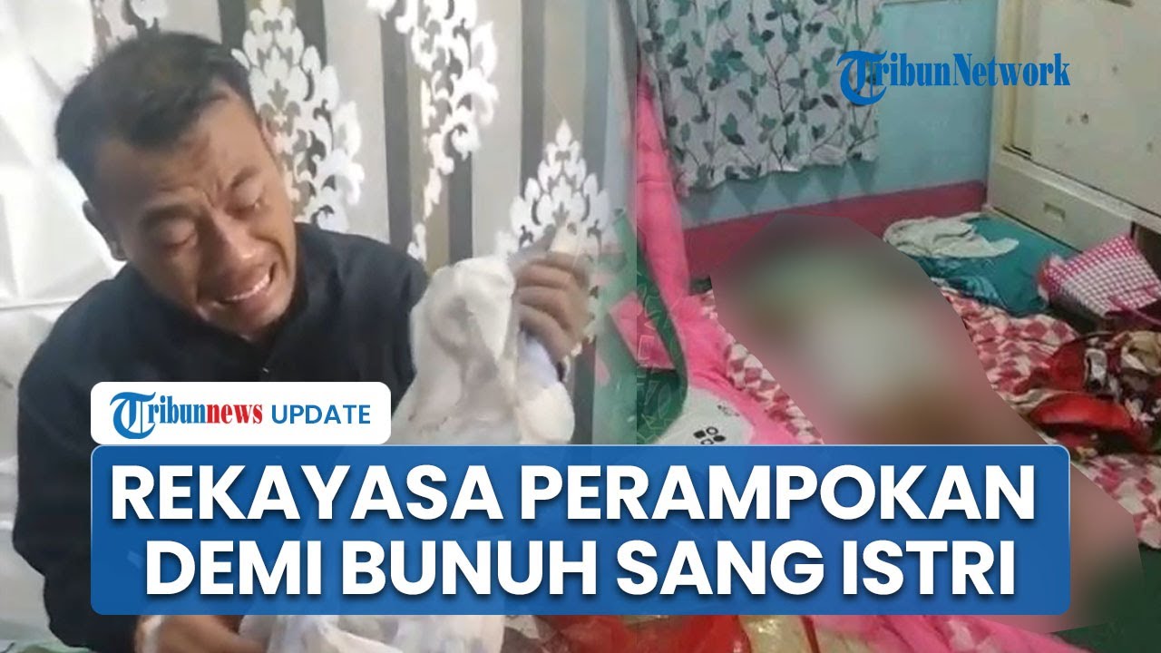 Akal Licik Wadison Rekayasa Perampokan Demi Tutupi Pembunuhan Sang Istri, Perintah Anak Minta Tolong