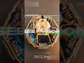 YUMO ROULETTE DISPLAY - ESP32, 6x GC9A01 1.28" Round TFT , DRV8833 , N20 Motor/ Brass Wire Sculpture