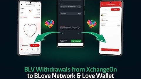 how to deposit blv token in B-love network