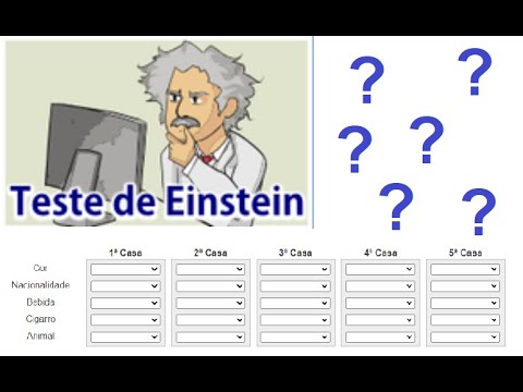 Como resolver o jogo Teste de QI de Einstein - Racha Cuca - YouTube