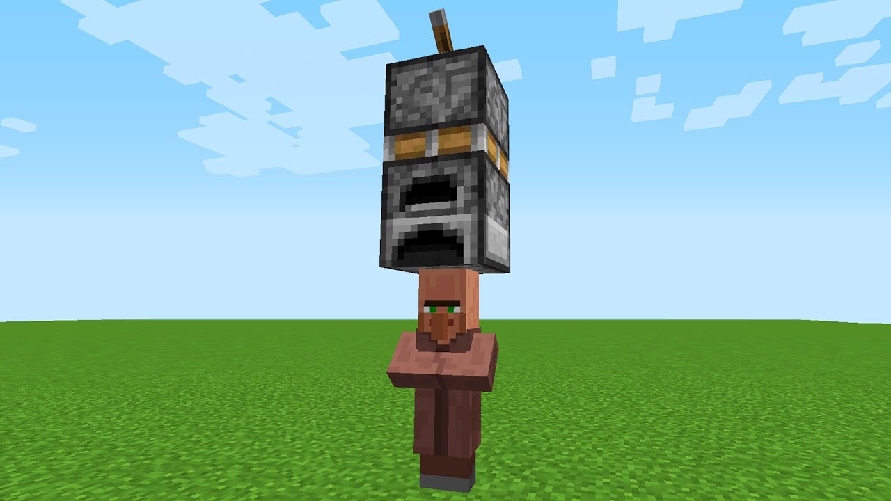 Villager + Furnace = ??? YouTube