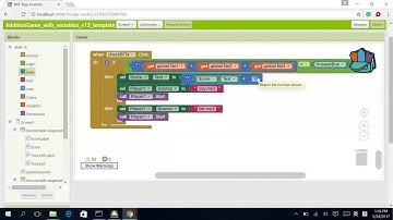 App Inventor: Addition Game (Session 5 Check Button Part 2)