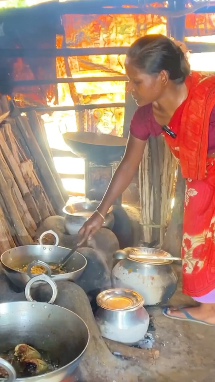 Jharkhandi Village Style Chulhe Wali Cheapest Non Veg Thali Rs. 30/- Only #jharkhand #shorts