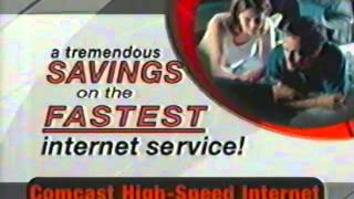 Comcast "High Speed" Internet (USA) TV Ad June 13, 2003