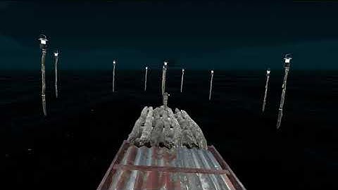 Stranded Deep -  My midnight fishing boat the SS Dylan Thomas